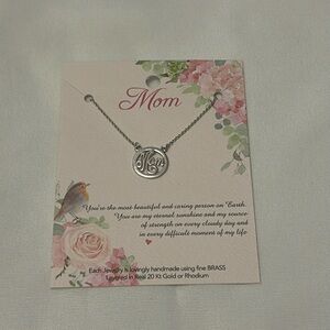 Lauren Spencer Mom Necklace - Silver